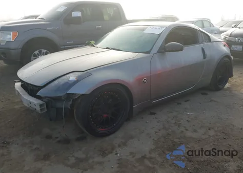 2006 Nissan 350Z Enthusiast from USA, damaged, VIN JN1AZ34D86M304884